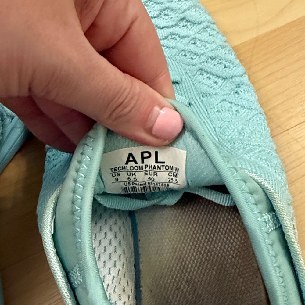 APL Athletic Propulsion Labs Women’s Techloom Phantom Sneaker Spearmint Size 9 - Picture 4 of 5